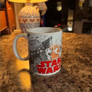Vintage Star Wars Black and Red Graphic Mug